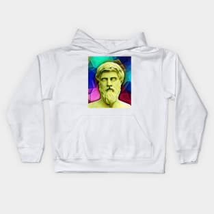 Plutarch Colourful Portrait | Plutarch Artwork 7 Kids Hoodie